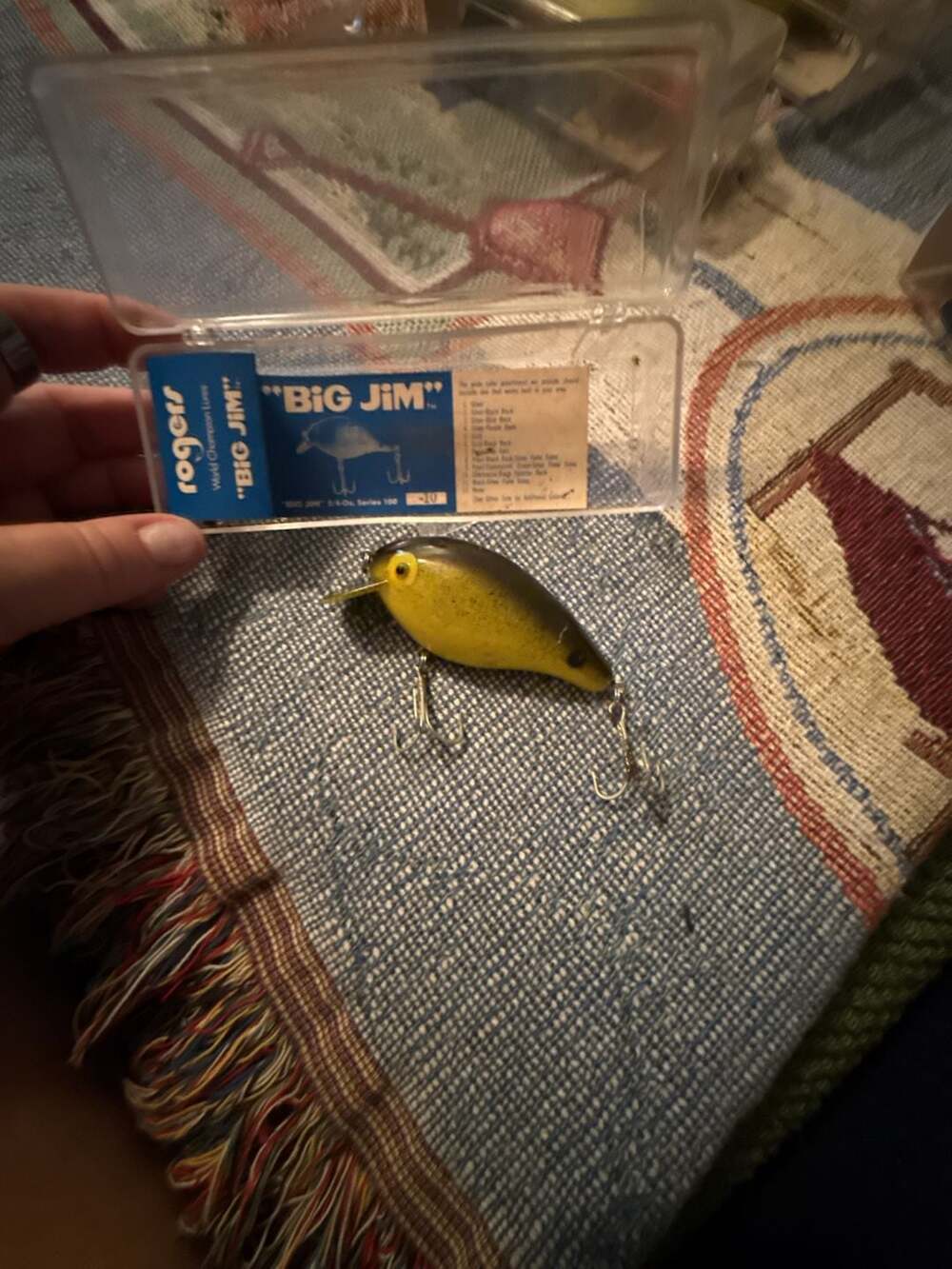 Rogers World Champion Lures BIG JIM Series 100 Fishing Lure with Original Box